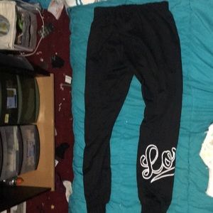 Black and white female joggers